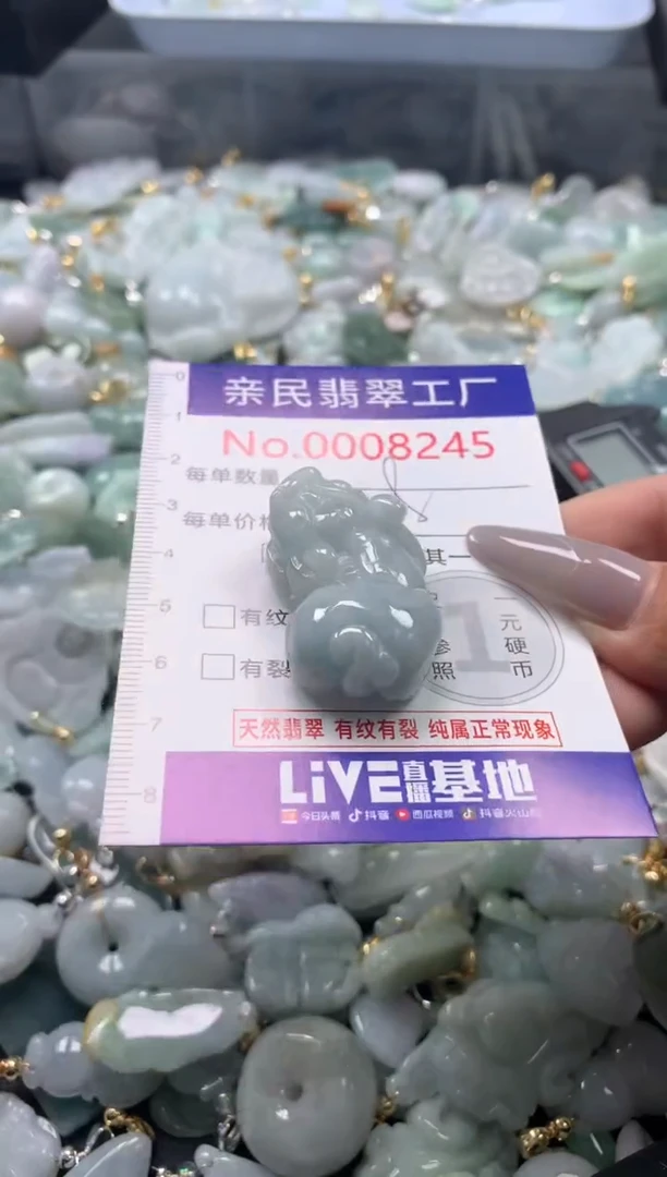 颈饰未镶嵌翡翠8245