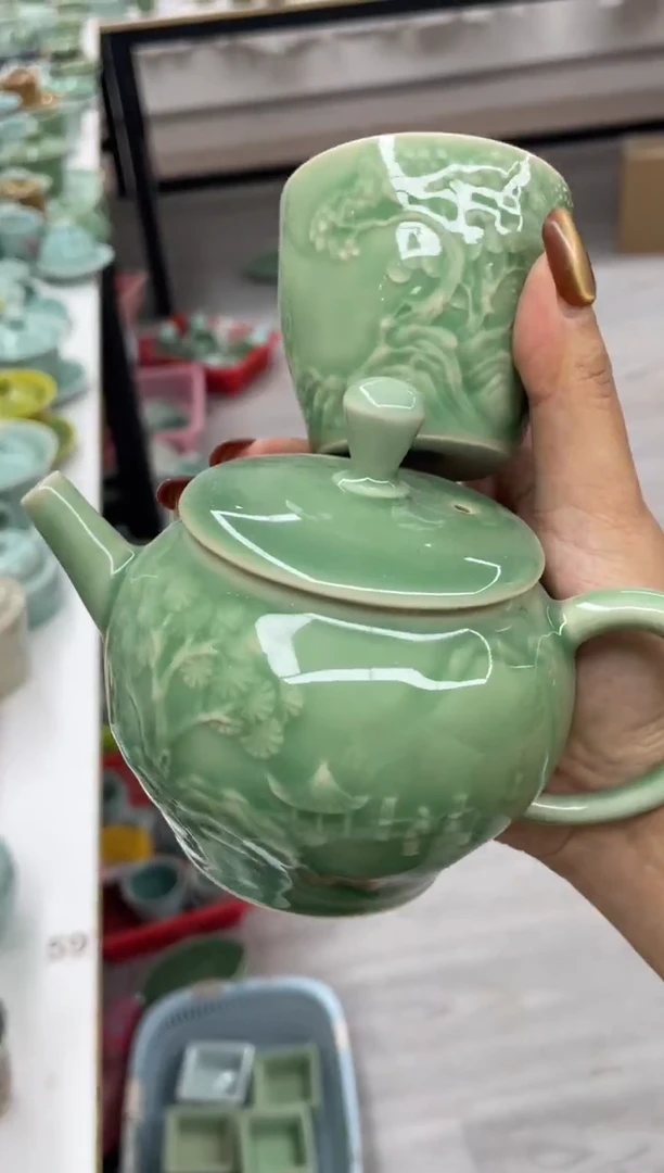 慧仙青瓷全手 源头厂家特价福利