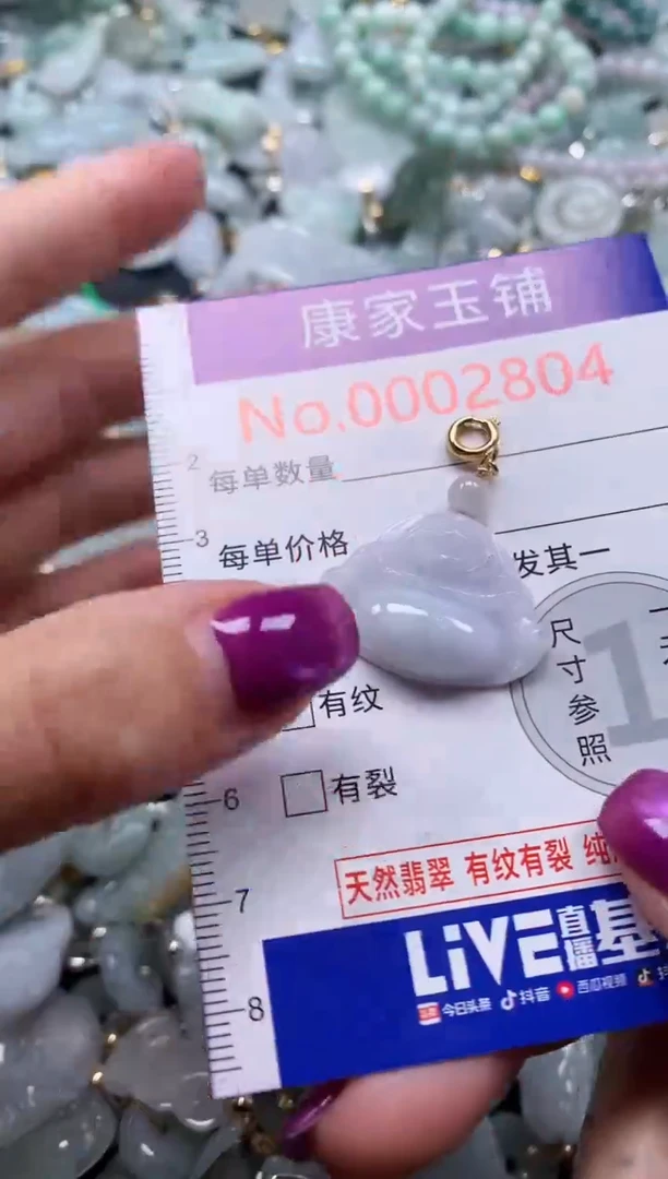 颈饰未镶嵌翡翠2804