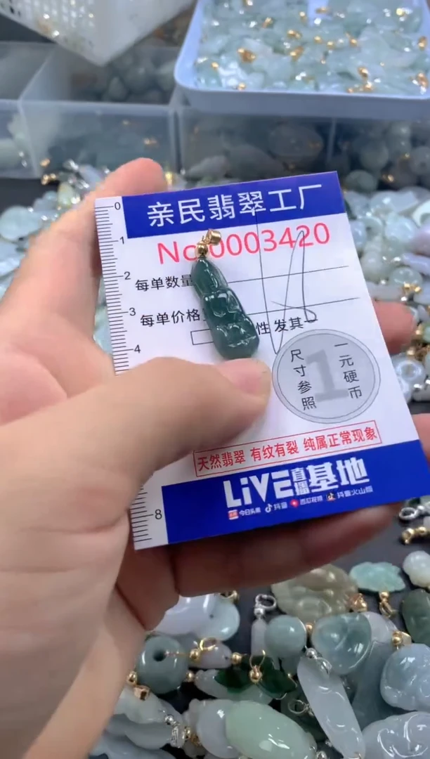 颈饰未镶嵌翡翠3420