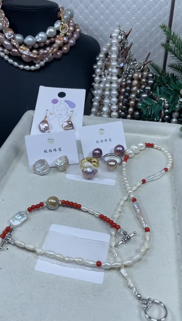 【闪购商品】淡水珍珠套链未镶嵌【纯恬珍珠】