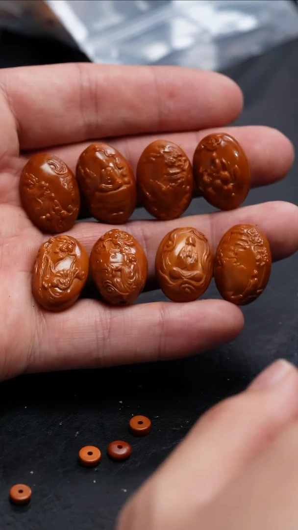 手串/手链橄榄核橄榄核，有缺籽微瑕-+