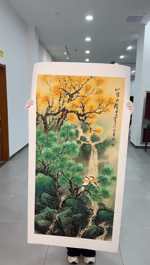 国画63送书众合郝凤先老师作品