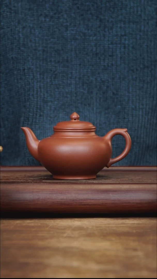 茶壶紫砂240ml 笑樱 家藏红清水泥
