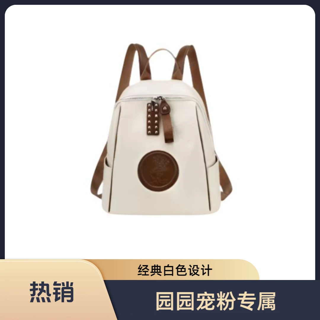 轻奢休闲简约双肩包通勤