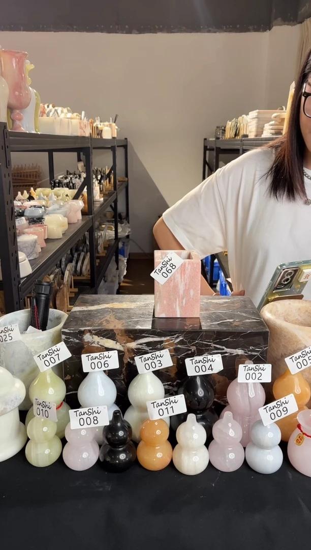 石材068宝粉香薰罐