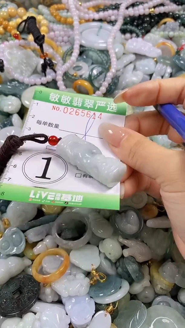 翡翠未镶嵌颈饰闪购0265614