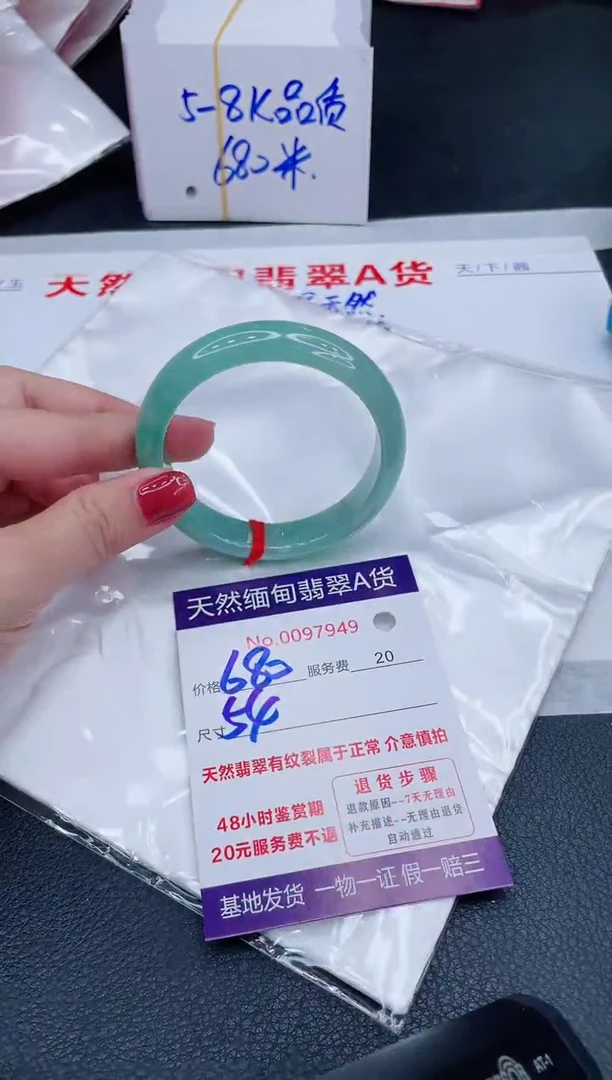 未镶嵌手镯翡翠680.00