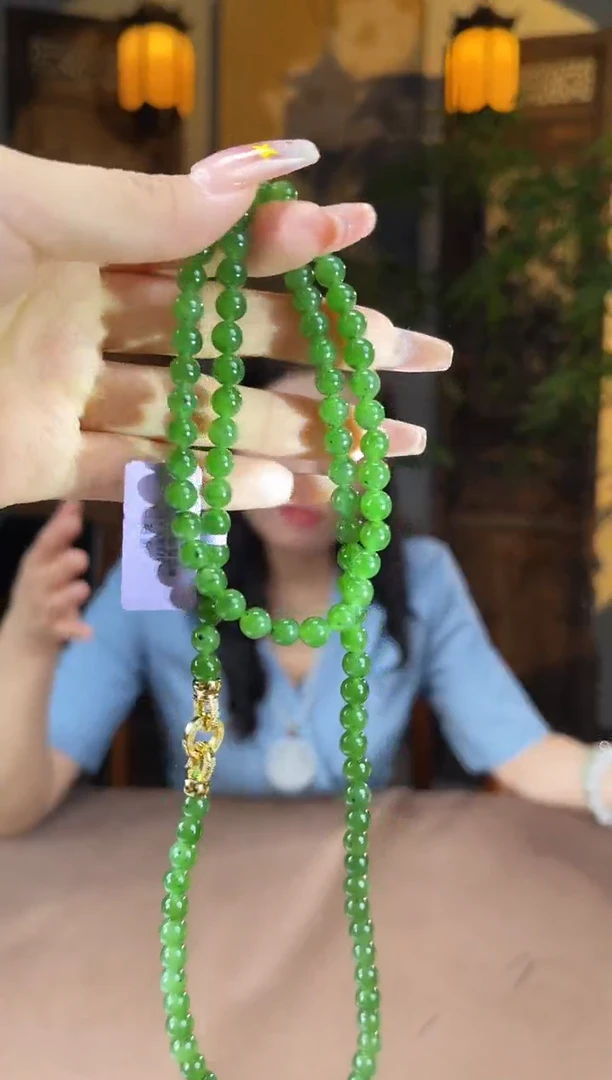 和田玉未镶嵌颈饰S516