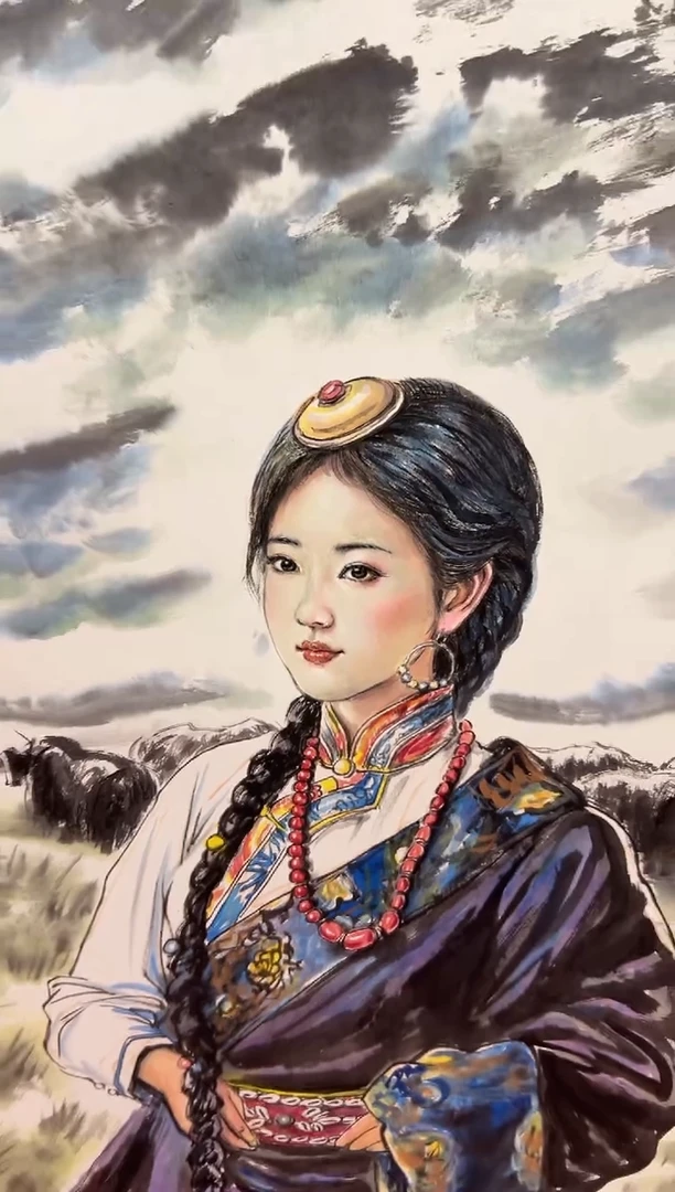 【闪购商品】国画道一老师亲笔绘画作品B46