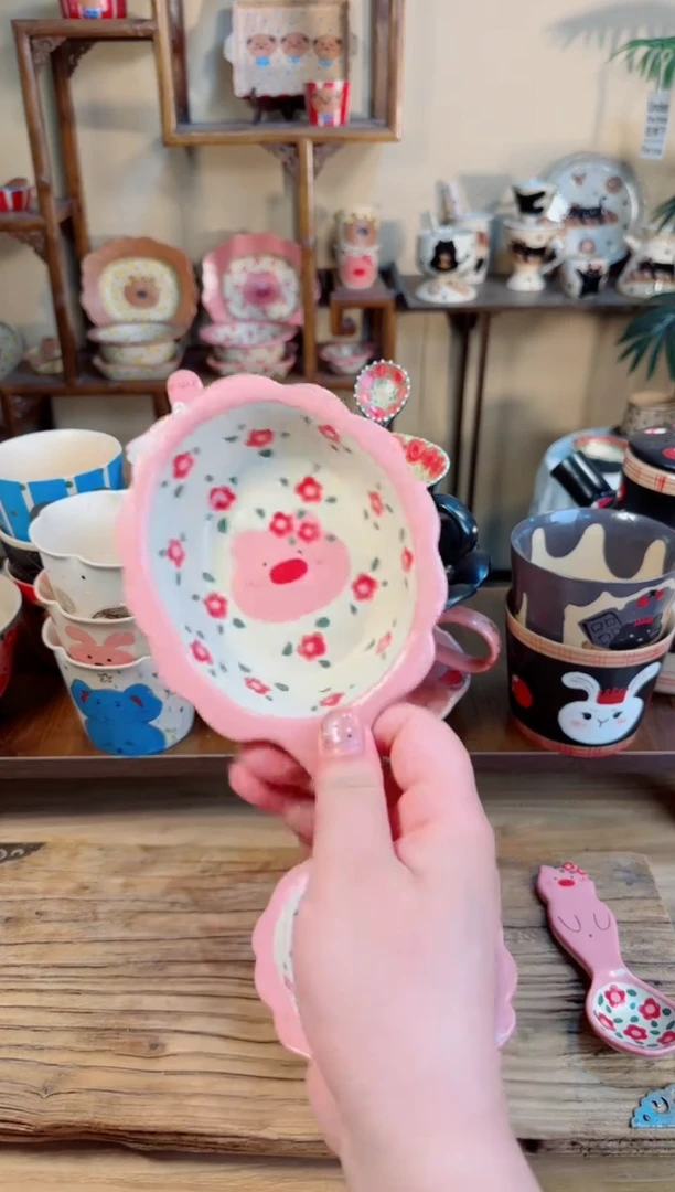 猪猪碗【十里高温釉下彩陶瓷】