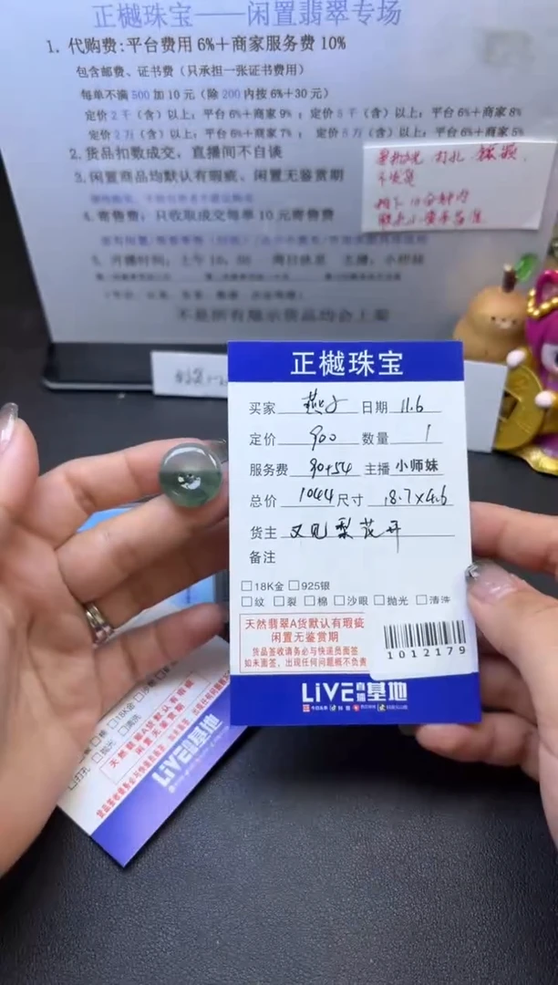 颈饰未镶嵌翡翠燕*ZYZB-1012179