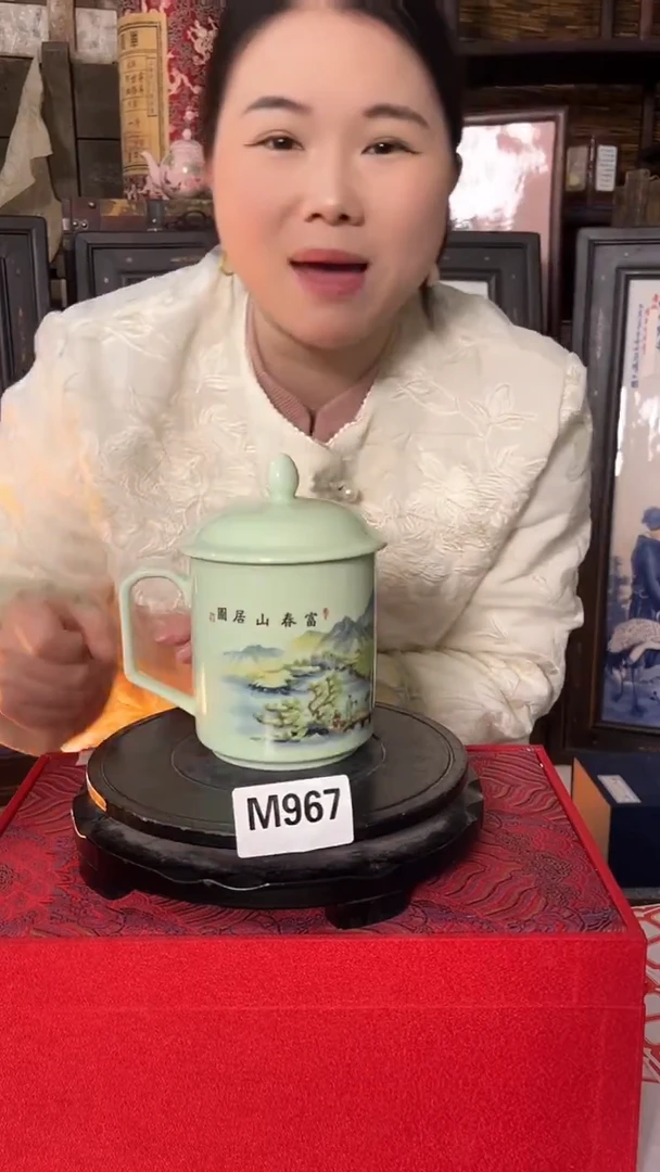 摆件陶景德镇陶瓷摆件M967