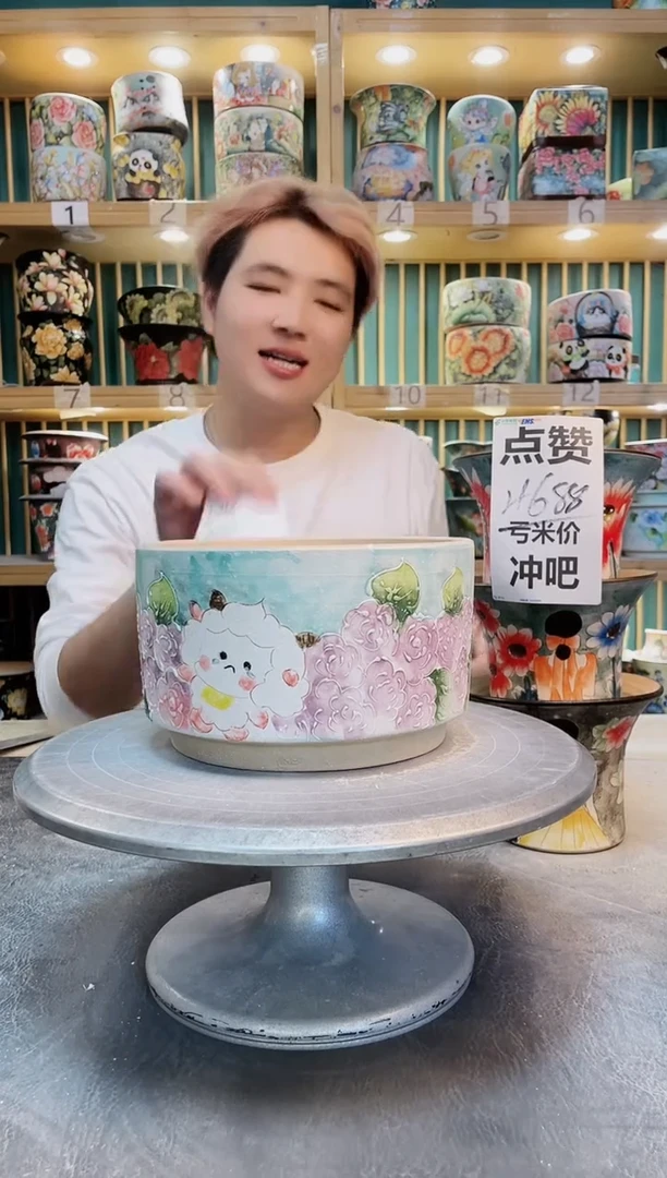 瓷片默认微瑕一物一拍1130-078
