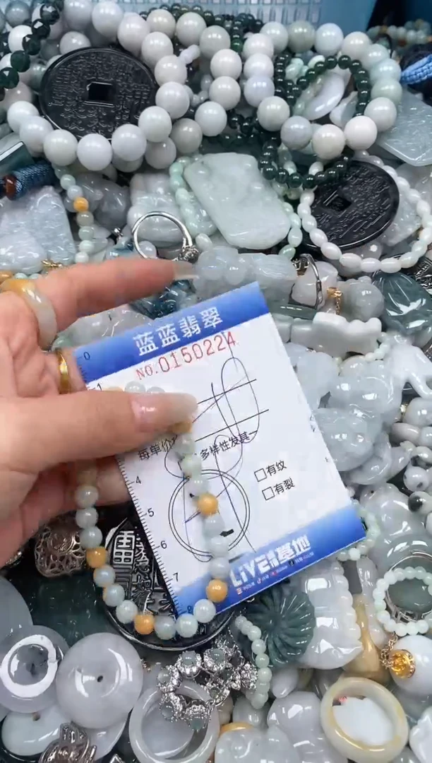 【闪购商品】翡翠颈饰未镶嵌闪购0150224多样性发其一