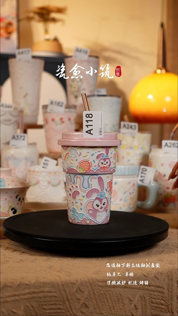 景德镇高温釉下彩创意瓷