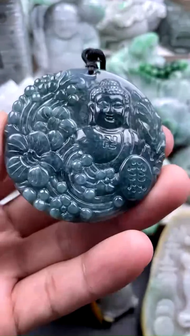 吊坠(不含链)未镶嵌翡翠1