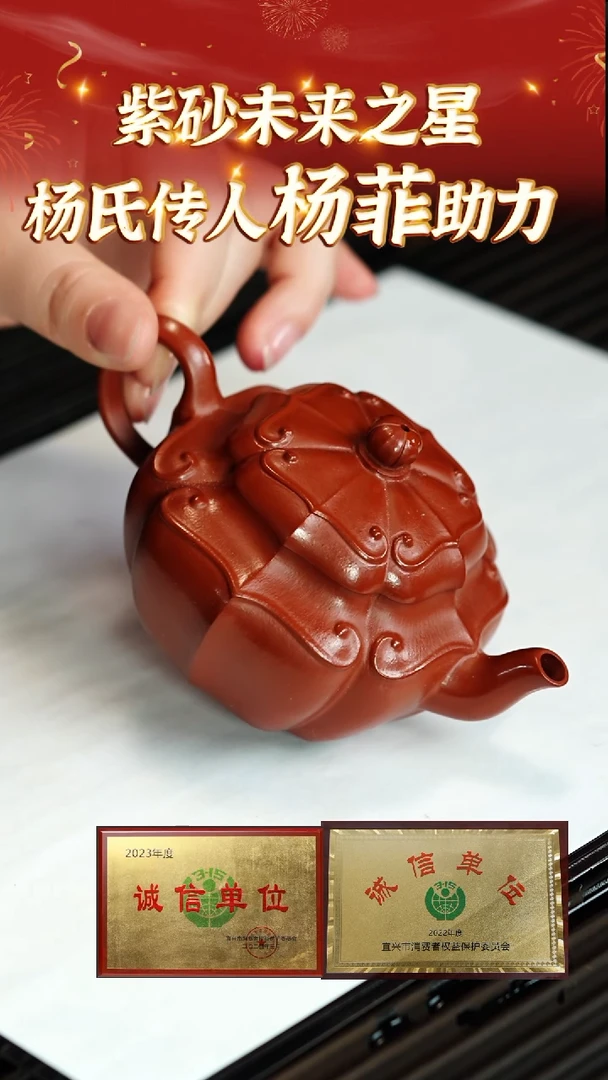 【闪购商品】紫砂茶壶89 杨菲老师专场