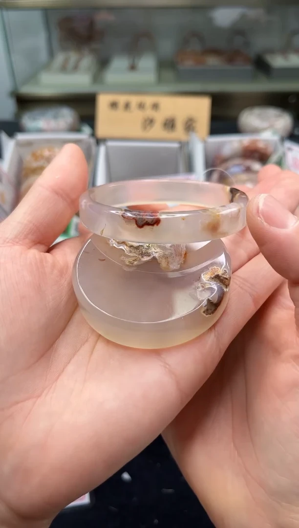 未镶嵌手镯石英质玉55圈口（赠品镯心）1624113