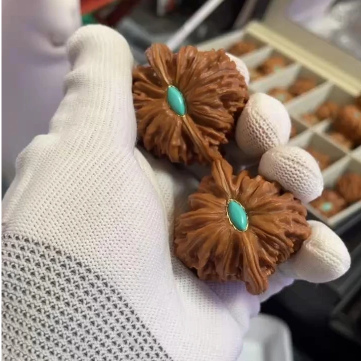 42以上全品四座楼镶底核桃