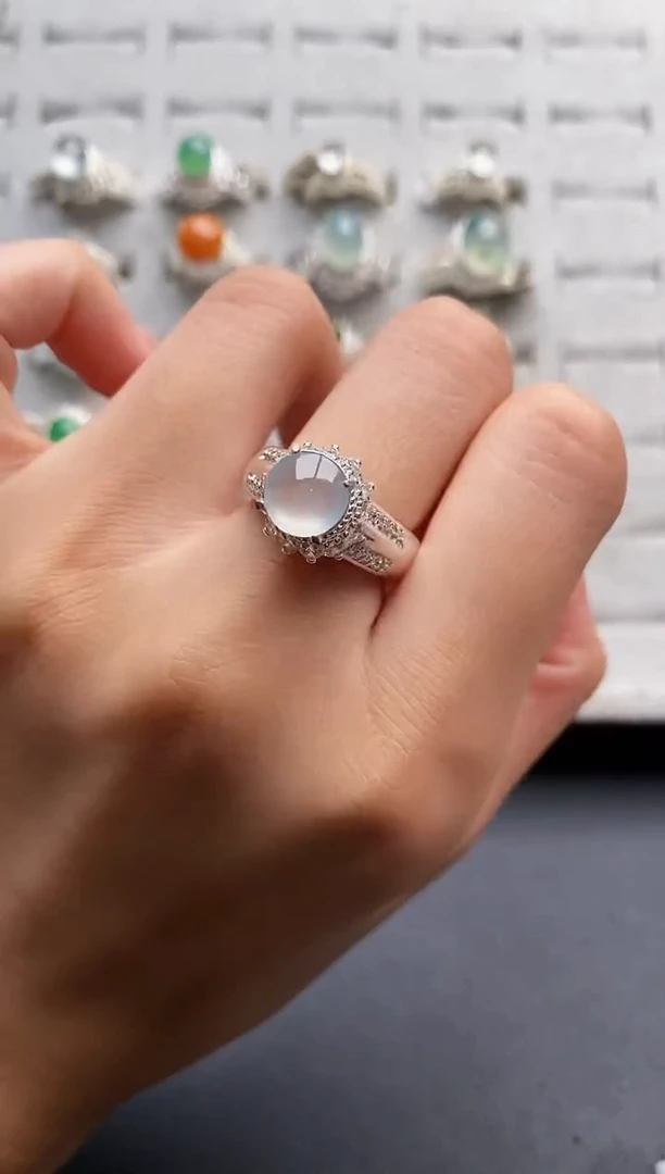 未镶嵌戒指翡翠7777777+9