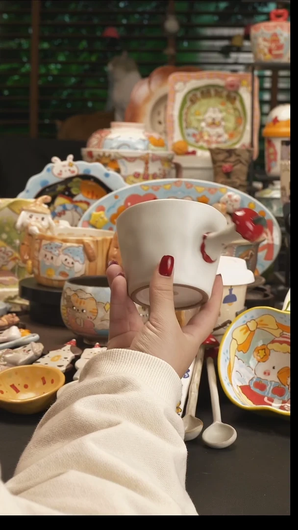 【原创设计】德化手绘陶瓷