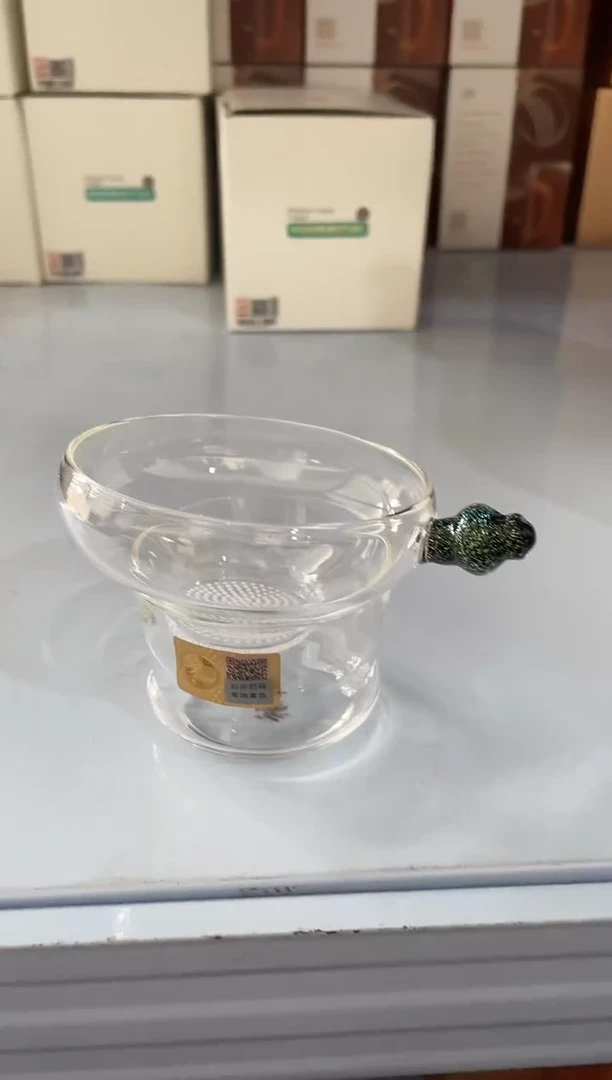 【闪购商品】奉珠黑金激光茶漏。。