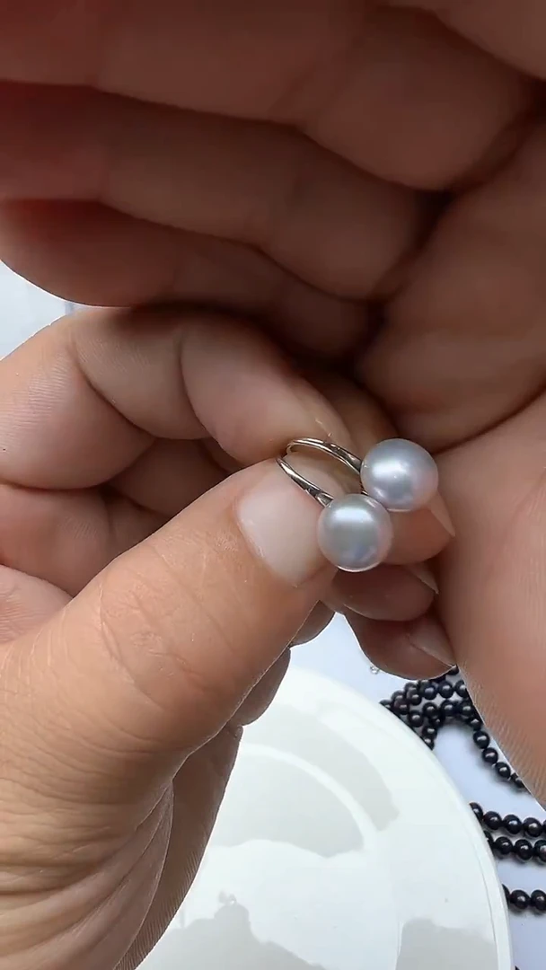 淡水珍珠未镶嵌颈饰1