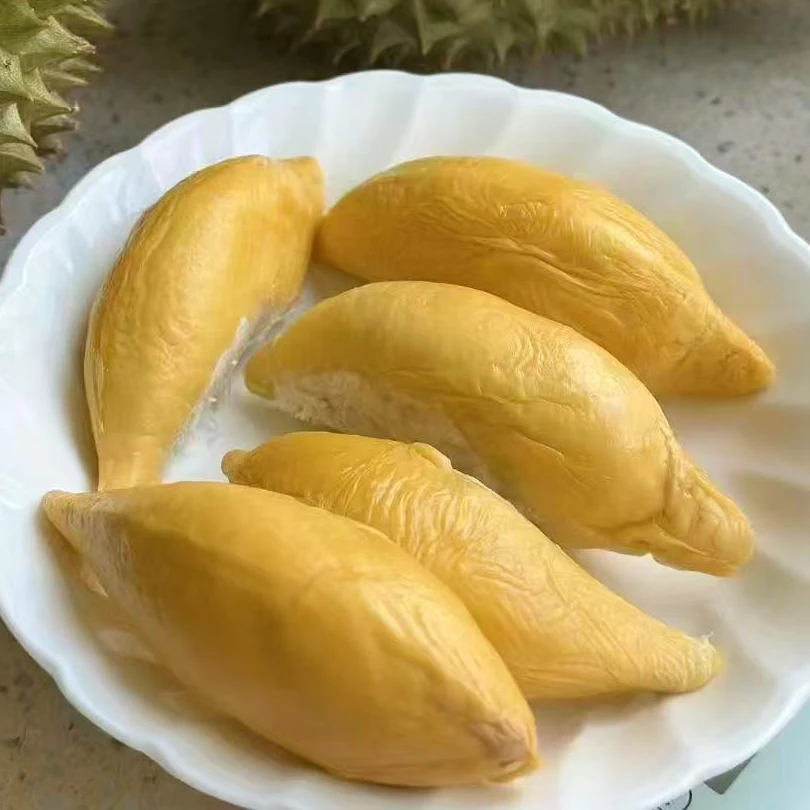 【泰国产地直供】新鲜榴莲果肉空运泰国AAA级金枕现开核小同城送1.2斤1.5斤1.8斤金枕泰国