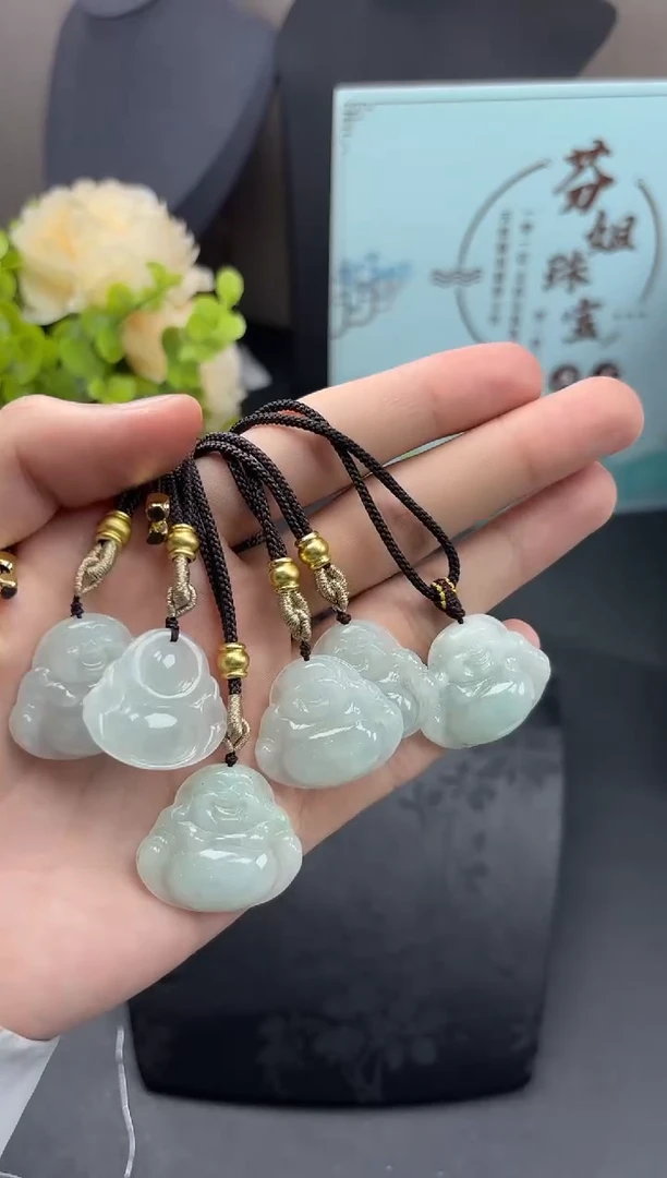 【闪购商品】翡翠颈饰未镶嵌YM1119 佛公多样性发一