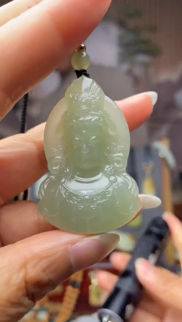 颈饰未镶嵌和田玉拍一发一