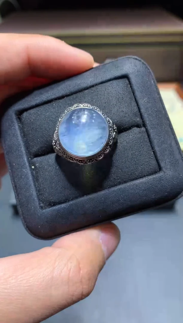 【闪购商品】海蓝宝石戒圈未镶嵌H32【多样性发其一】