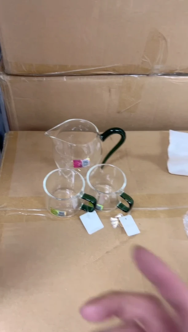 禾器怡然茶海墨绿色 + 清禾杯墨绿两只