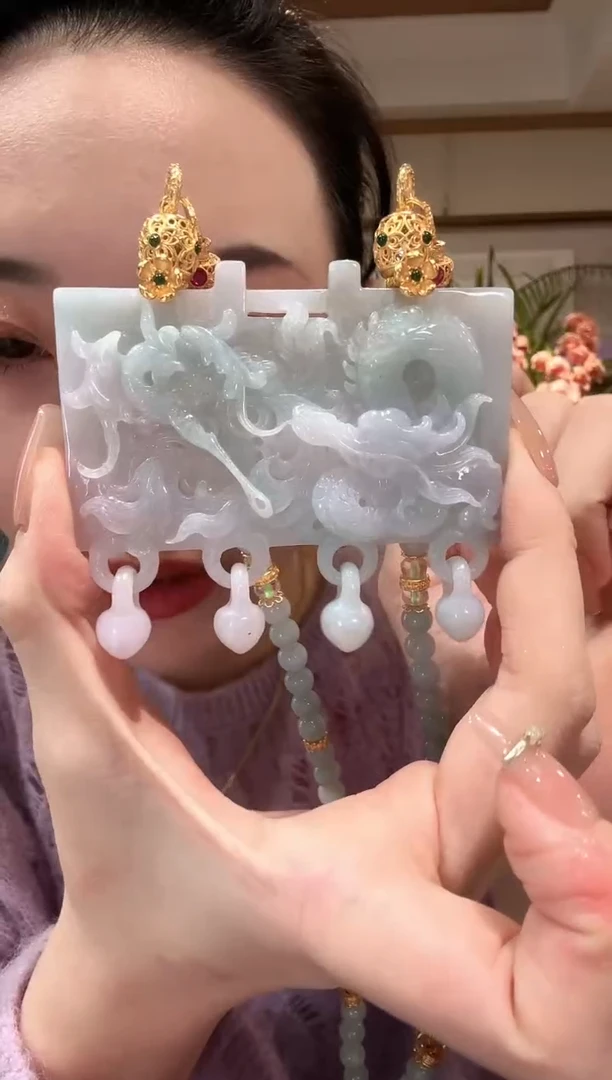 【闪购商品】翡翠颈饰未镶嵌国风