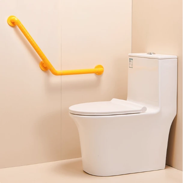 卫生间马桶135度扶手浴室厕所无障碍残疾老人防滑安全不锈钢把手