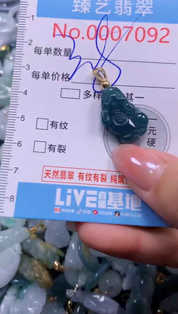 颈饰未镶嵌翡翠7092