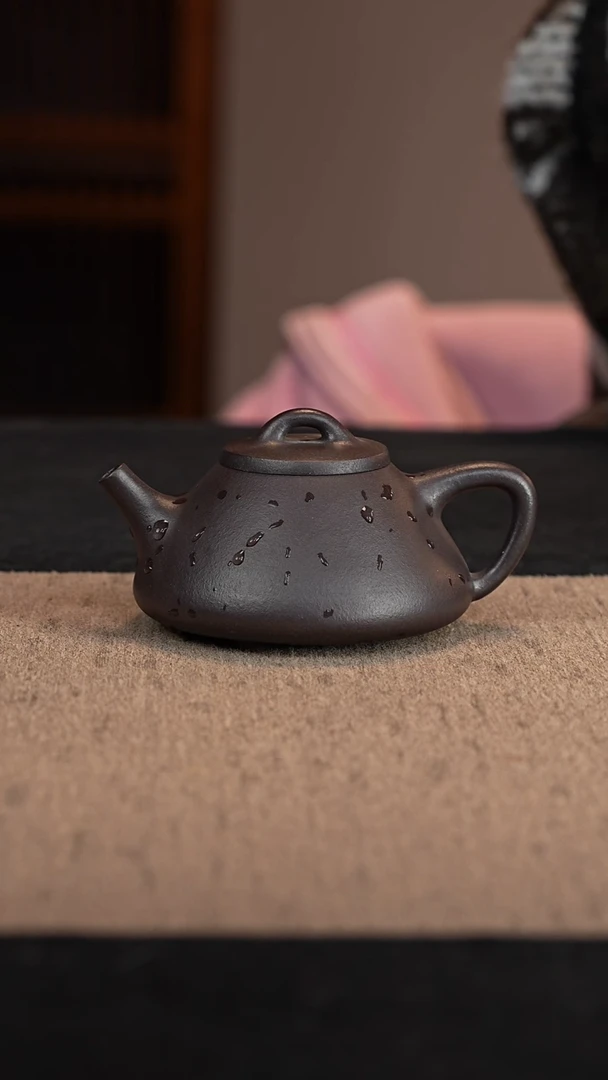 【闪购商品】紫砂茶壶石黄子冶石瓢