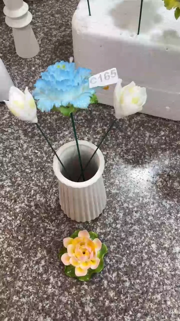 【闪购商品】陶瓷非遗陶瓷花--C165