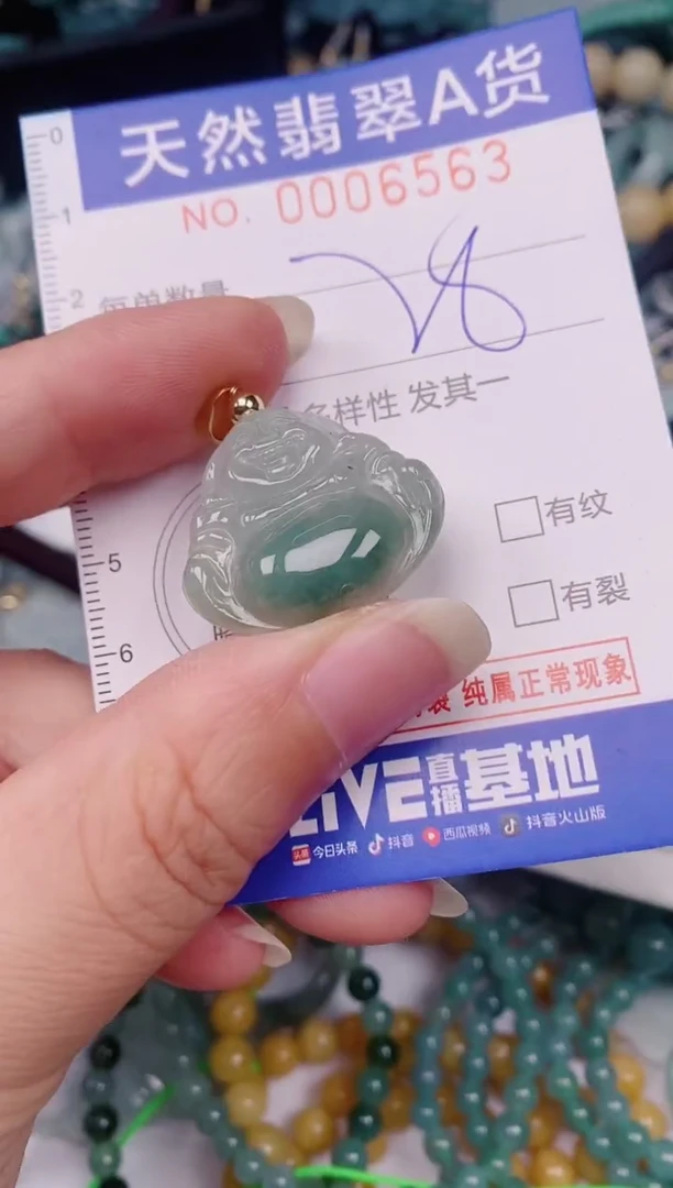 颈饰未镶嵌翡翠00006563