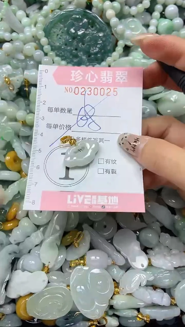 翡翠未镶嵌颈饰闪购0230025多样性发其一
