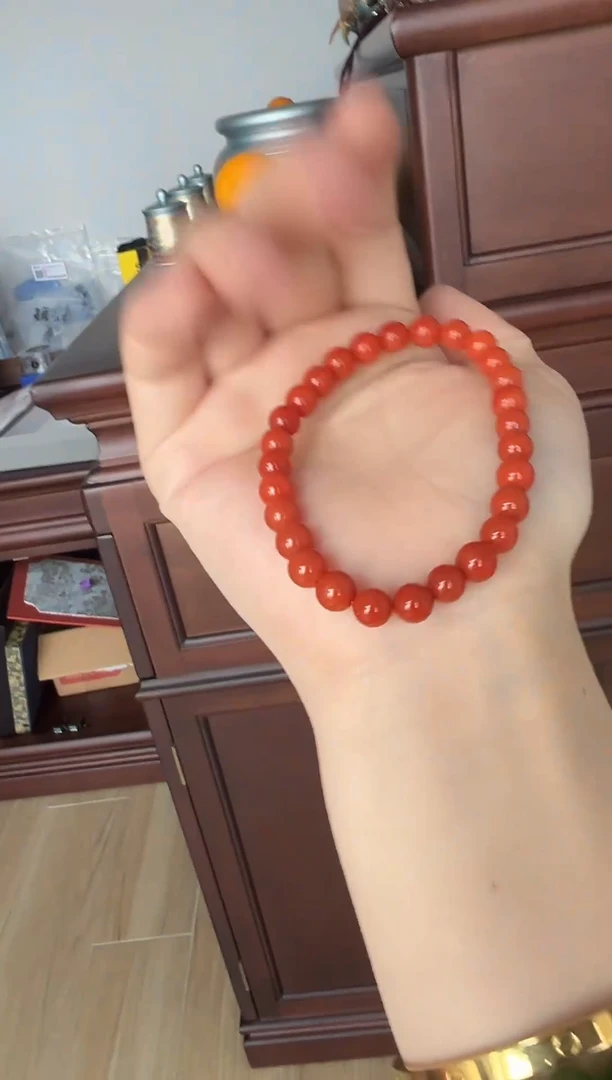 【闪购商品】南红玛瑙手串未镶嵌南红满肉手串