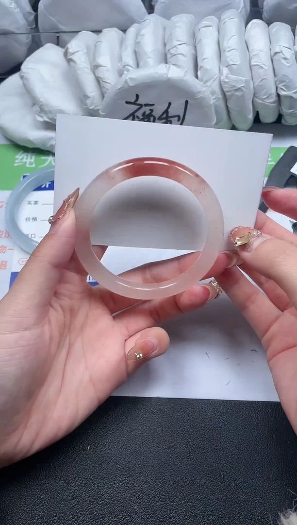 【闪购商品】石英质玉手镯未镶嵌54-57-6