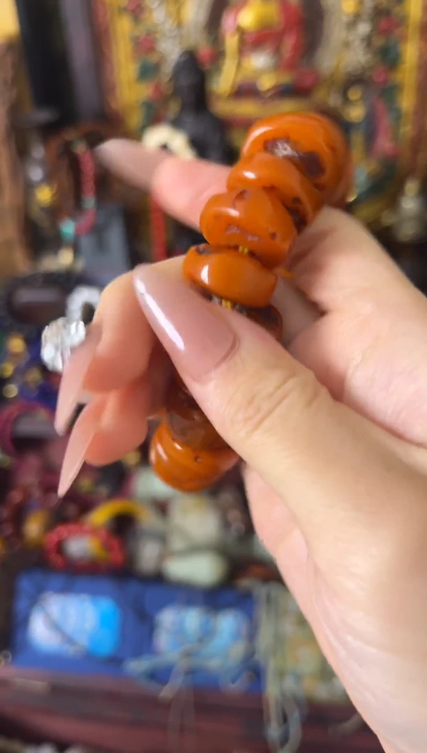 【闪购商品】蜜蜡手链未镶嵌——————————————