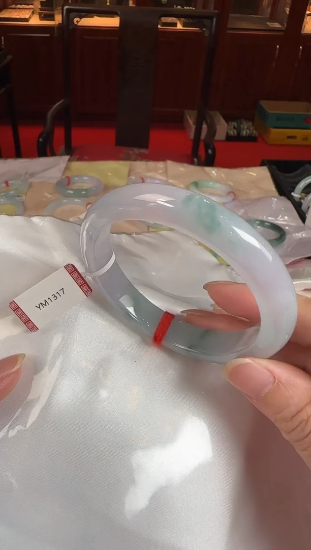 未镶嵌手镯翡翠?****i/58正圈YM1317(100元运营费