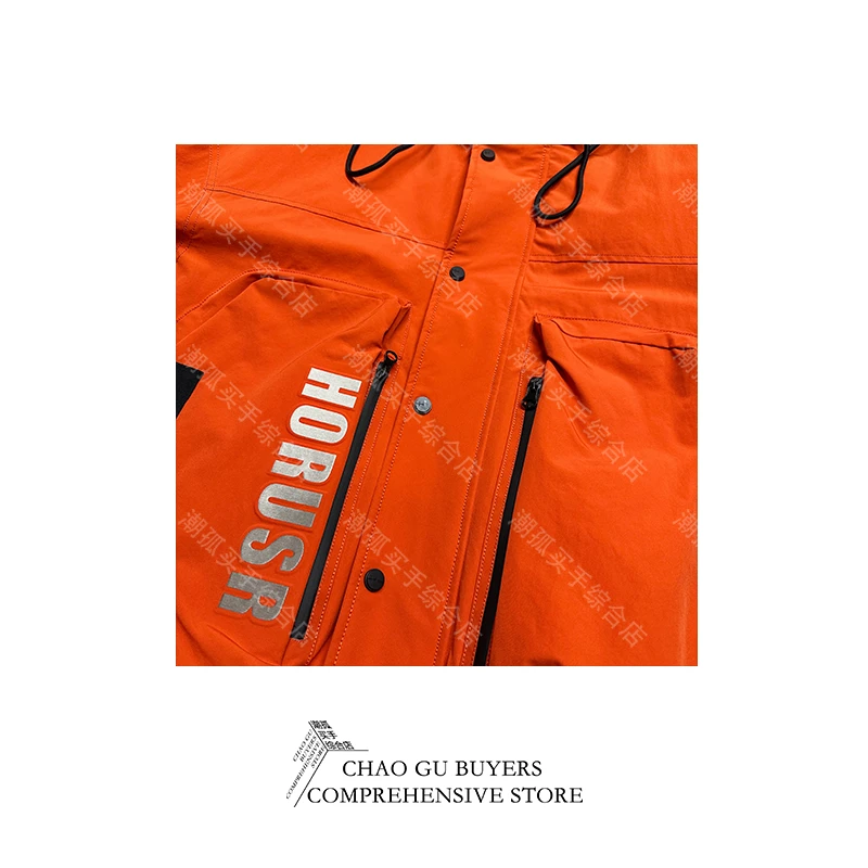 小众设计潮牌买手店男女同款“假口袋”拼接羽绒外套24666