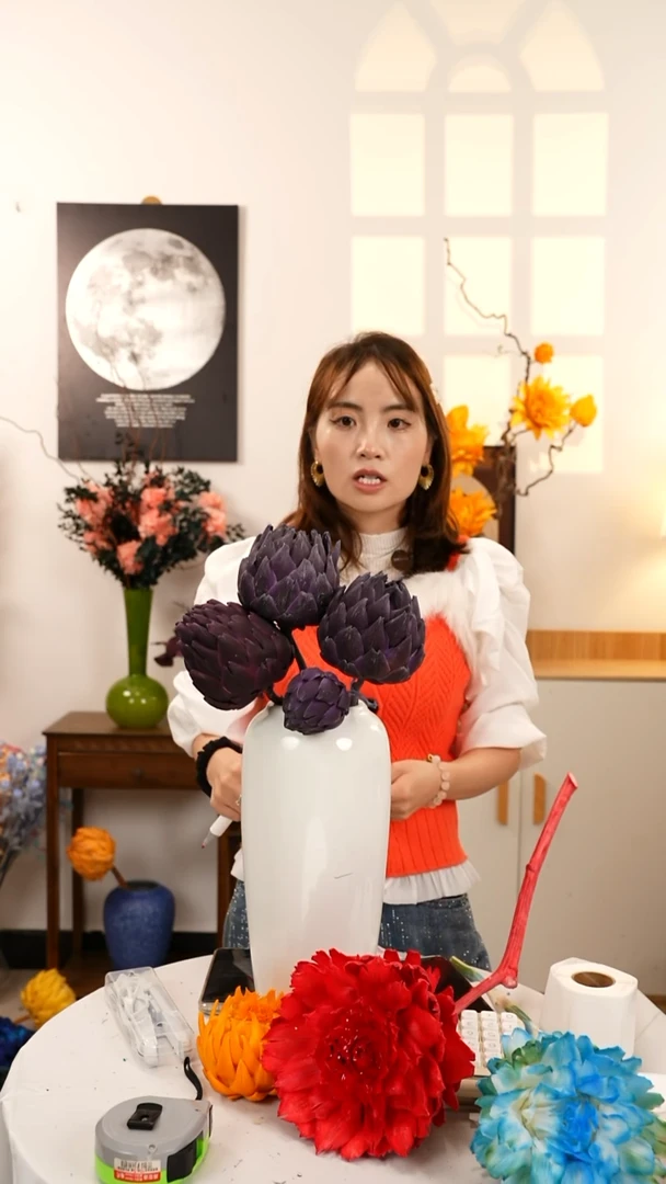 永生花 霸王花 A48