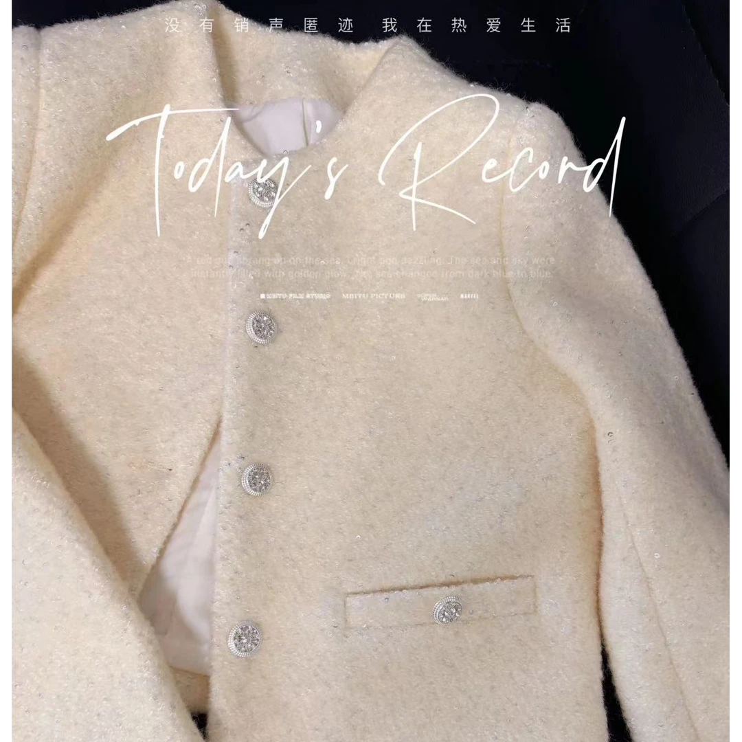 新款小香风外套女8161