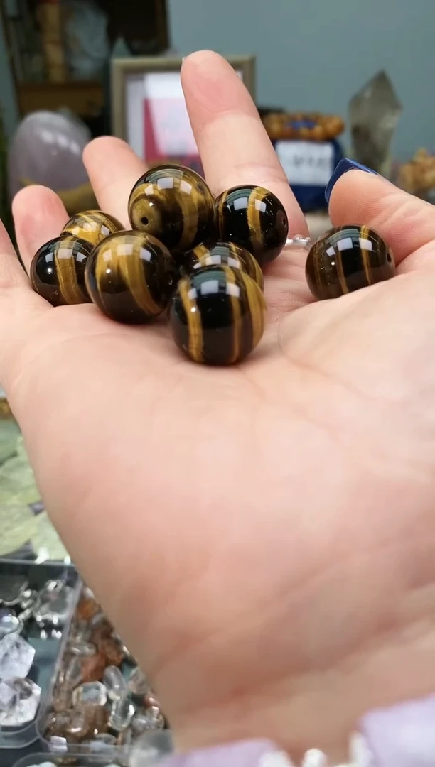 木变石（虎睛石）未镶嵌颈饰32a多样性发其一/5.24/1个