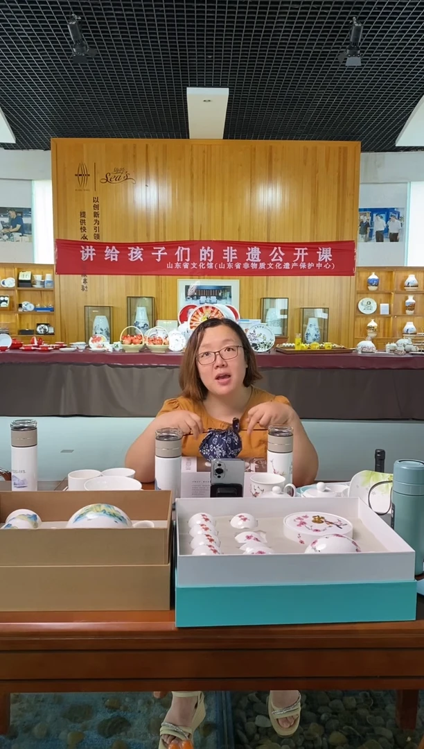 瓷贝瓷筷子青色十双