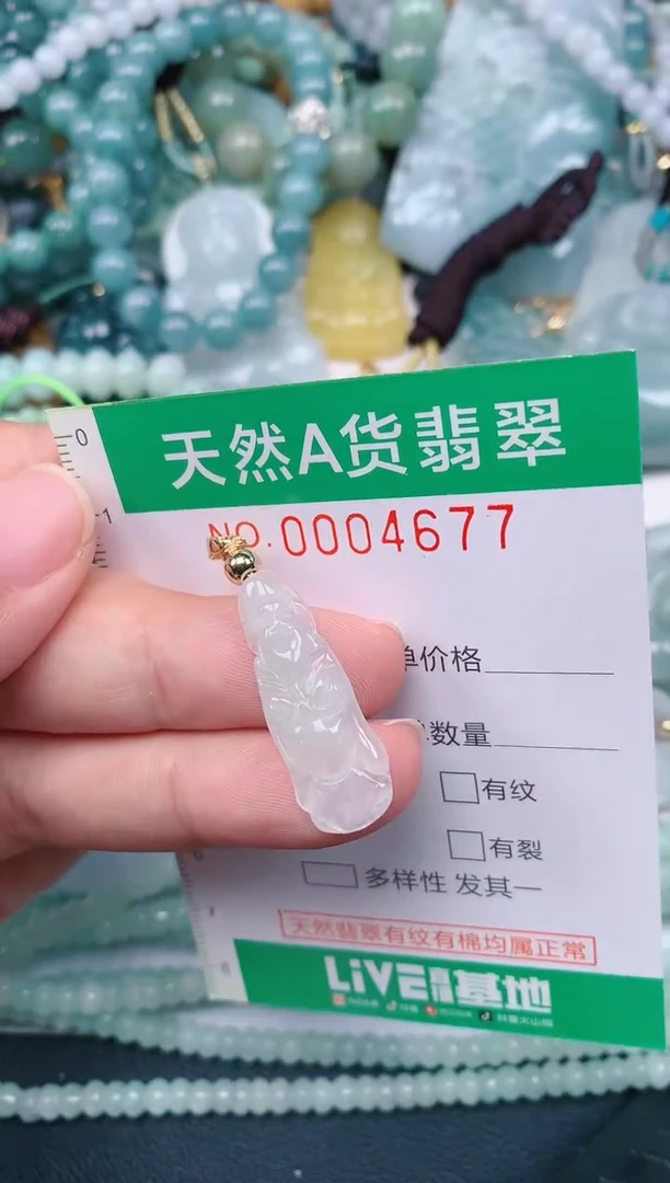 颈饰未镶嵌翡翠.0004677